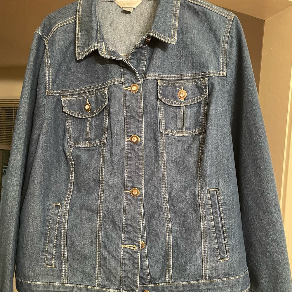 Classic Denim Jacket from CJ Banks